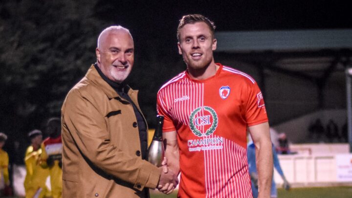 SEPTEMBER PLAYER OF THE MONTH: Nathan Hayward Receives His Award
