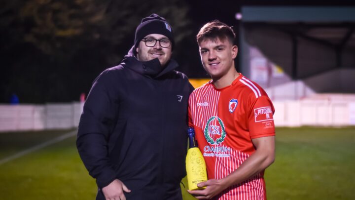 OCTOBER PLAYER OF THE MONTH: Josh Dugmore Receives His Award