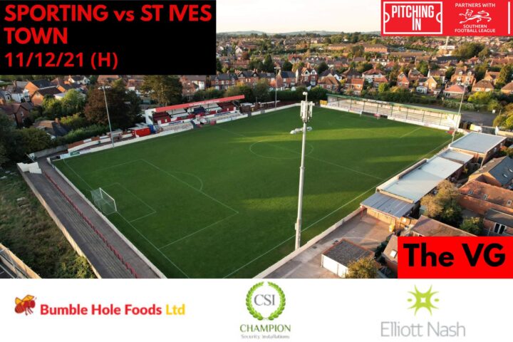 MATCH PREVIEW: Info Ahead Of Today’s Home Match Vs St Ives Town