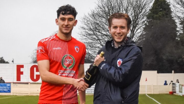 NOVEMBER PLAYER OF THE MONTH: Jack Newell Receives His Award