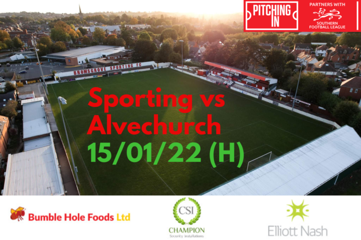 MATCH PREVIEW: Info Ahead Of Tomorrow’s Home Match Vs Alvechurch
