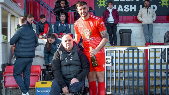 DECEMBER PLAYER OF THE MONTH: Jamie Molyneux Receives His Award