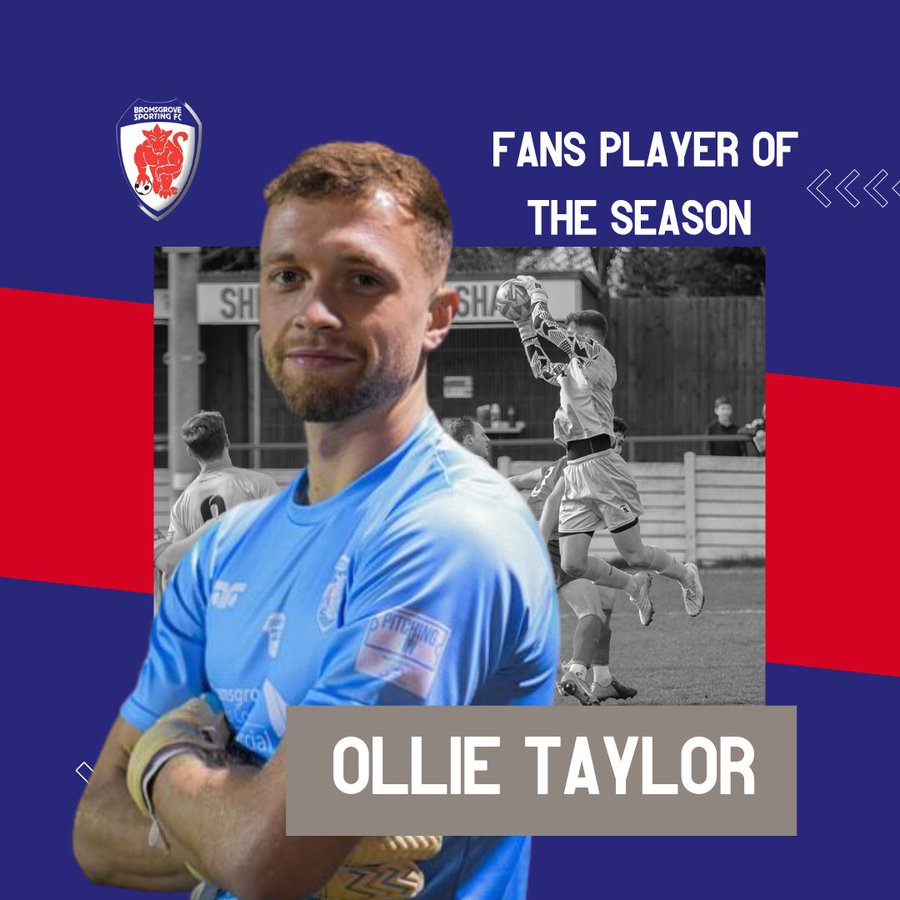 Ollie Taylor Player of the Season!