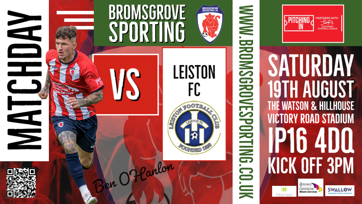 MATCH PREVIEW: Ahead of Today’s Away League Match v LEISTON