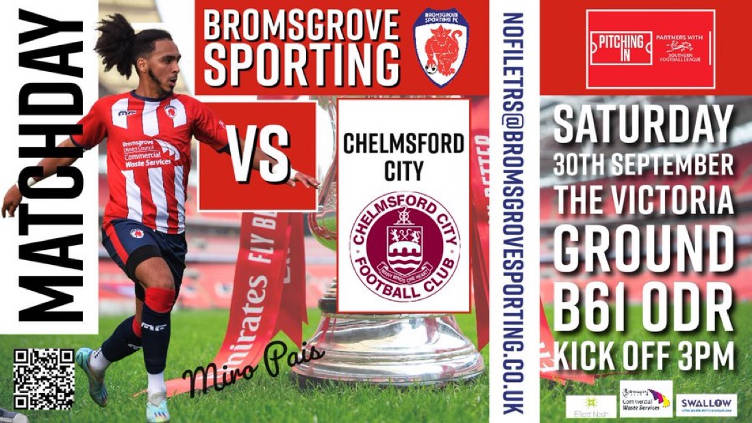 MATCH PREVIEW: Ahead of Today’s Home FA Cup Match v CHELMSFORD