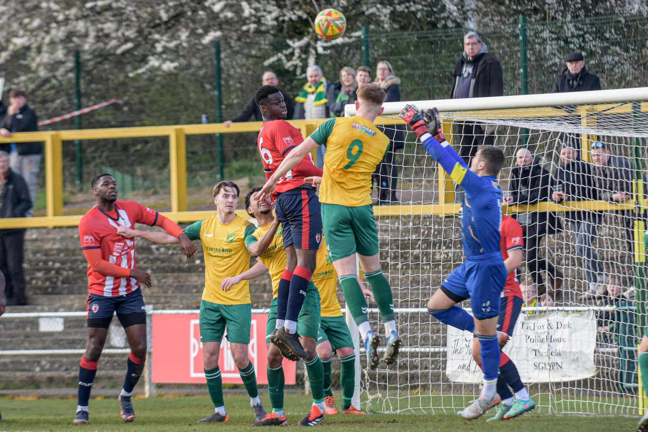 Action from Hitchin Town