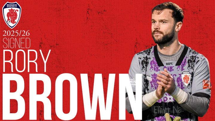 RORY BROWN: Keeper Signs from Solihull Moors!