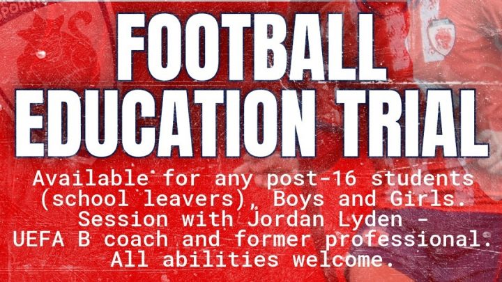 TASTER SESSION: For Current Year 11s This April