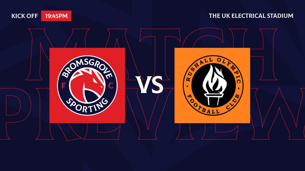 MATCH PREVIEW: Rushall Olympic (H)